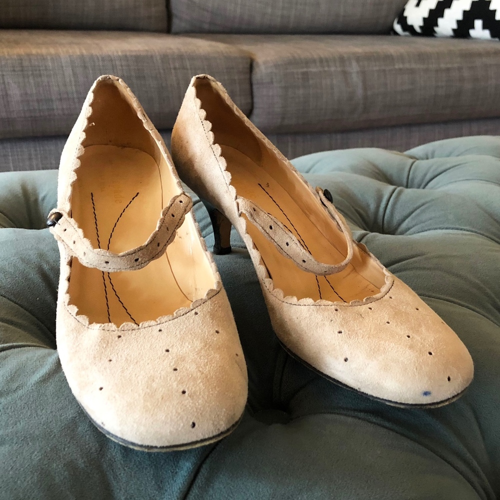 Light Beige Kate Spade Pumps
